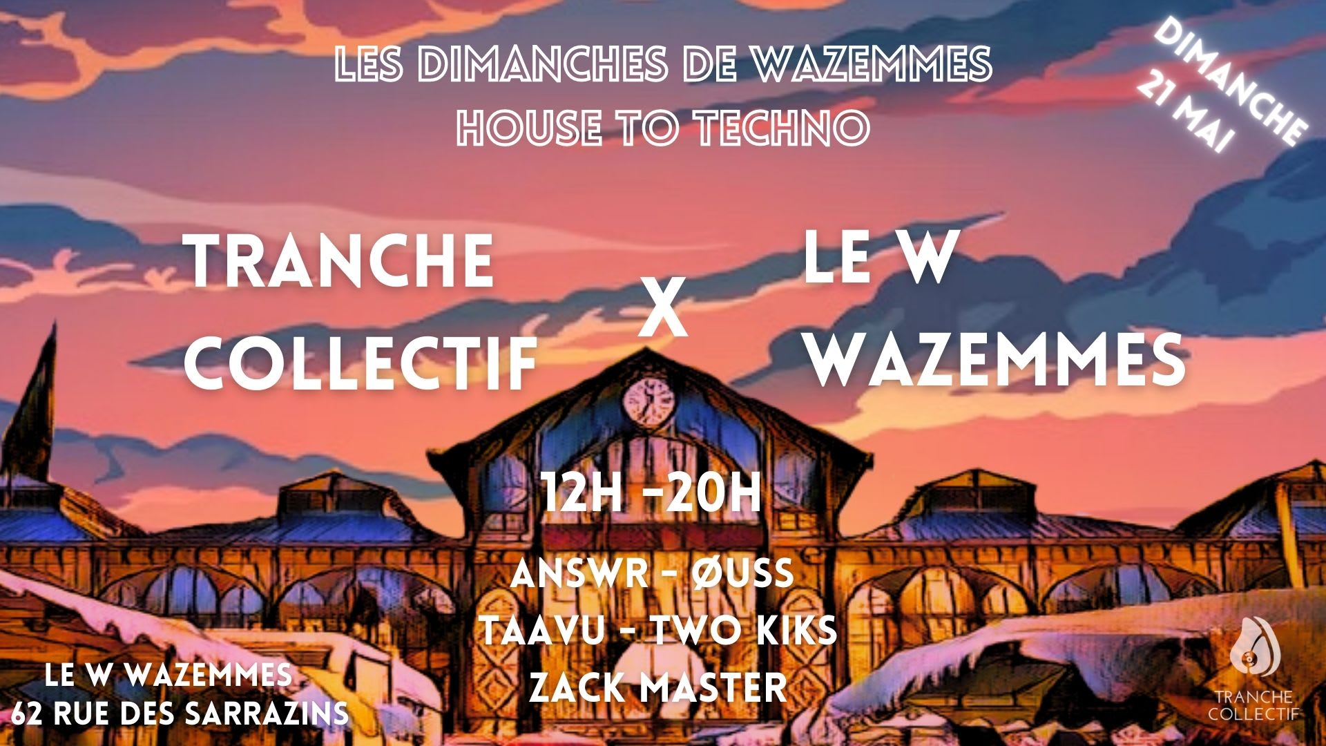 Tranche @ W/Wazemmes Cover