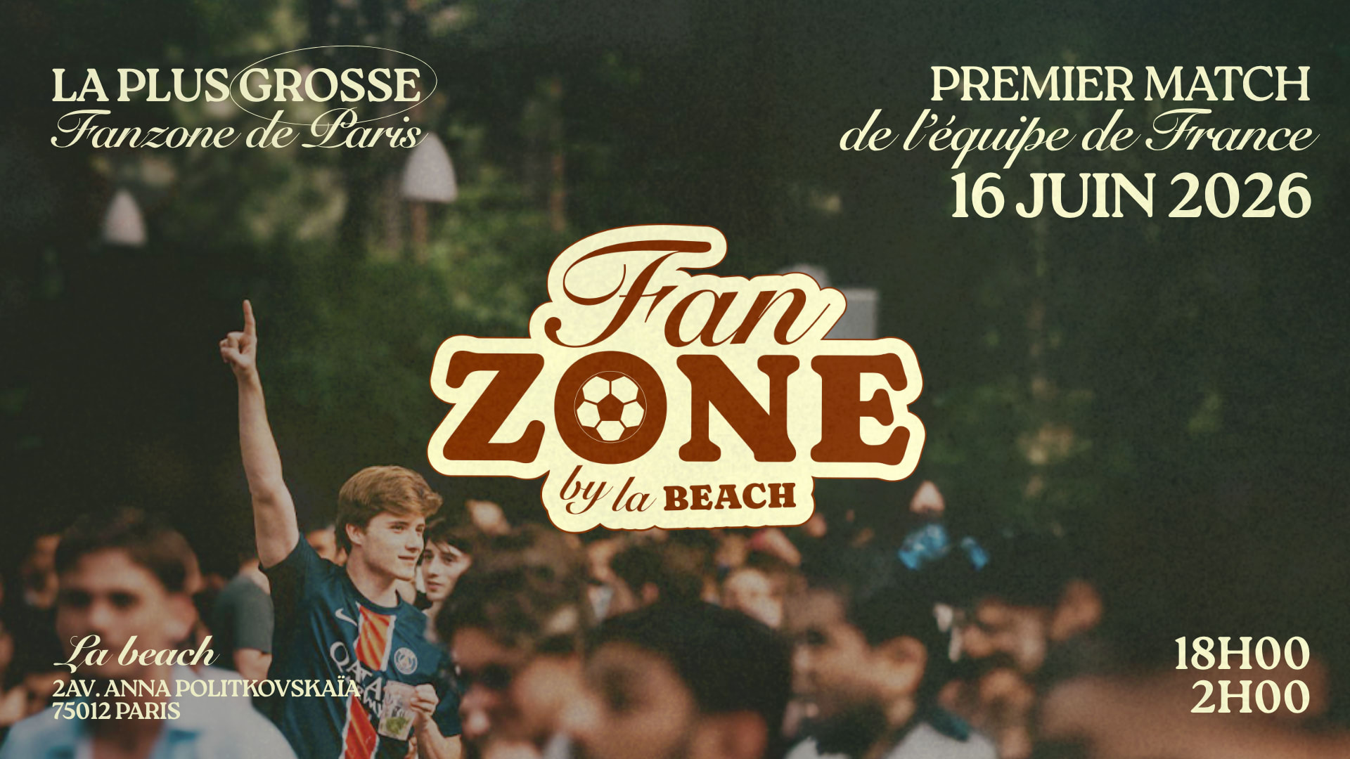 Premier Match De La France - Fan Zone By La Beach Cover