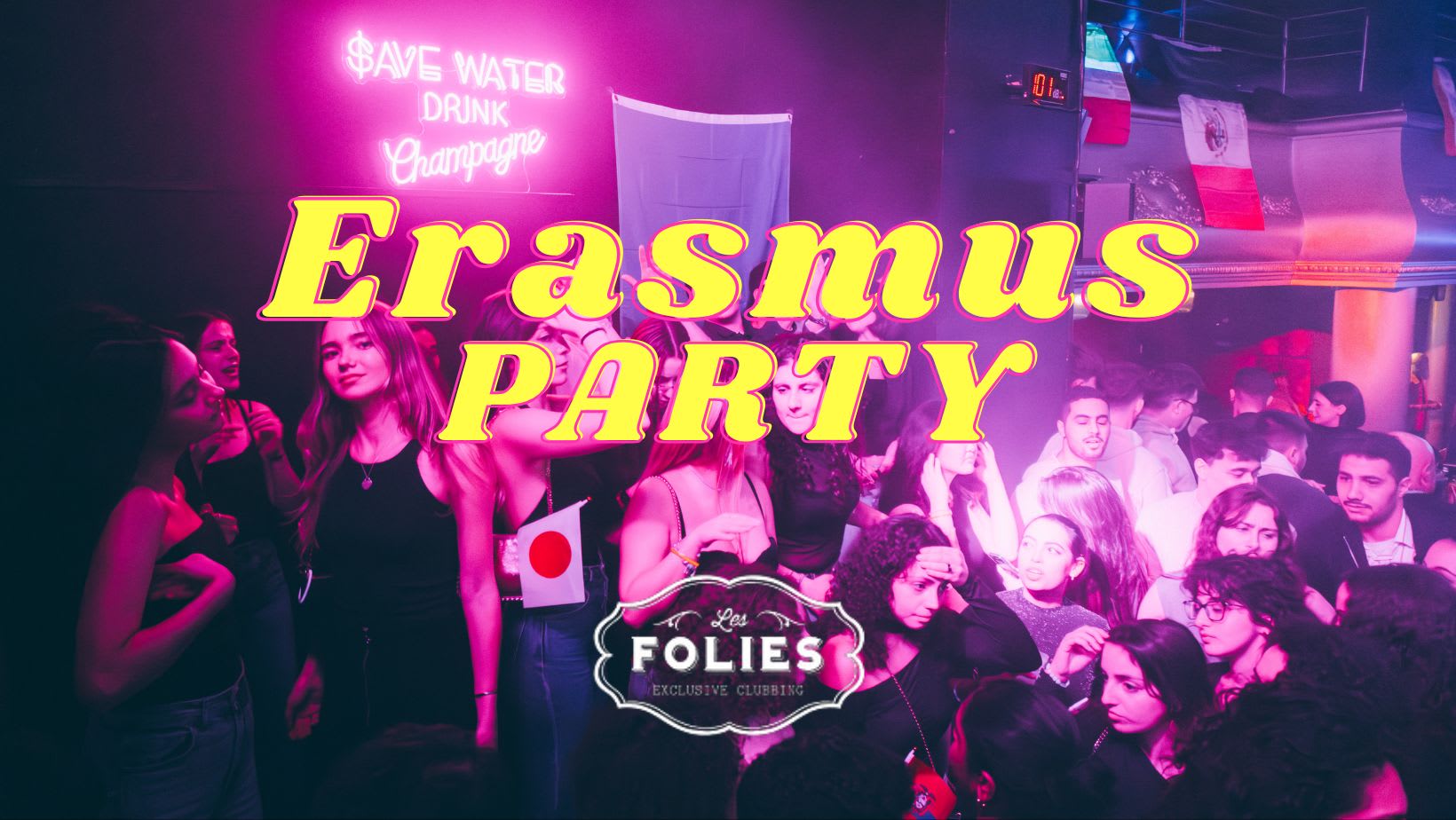 Erasmus Party - Les Folies Cover