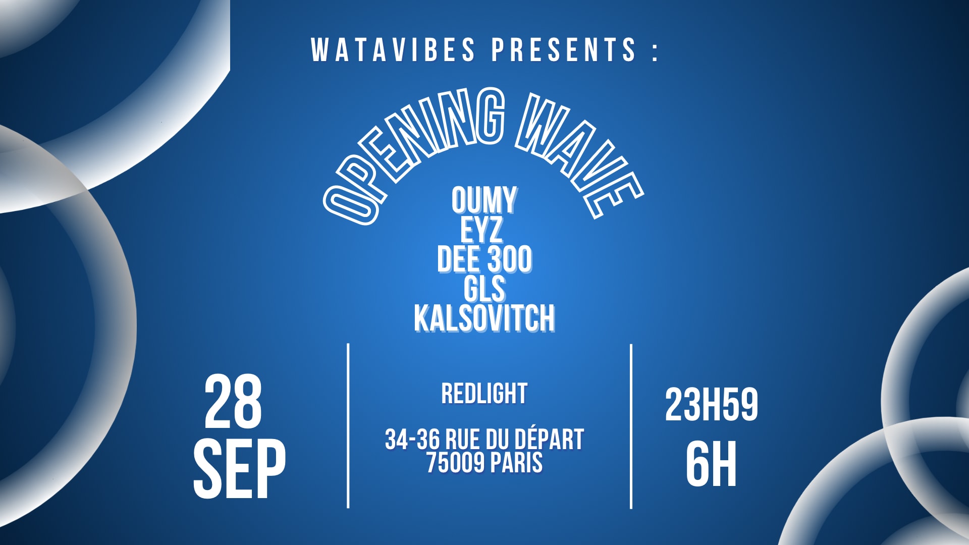 Opening Wave Cover