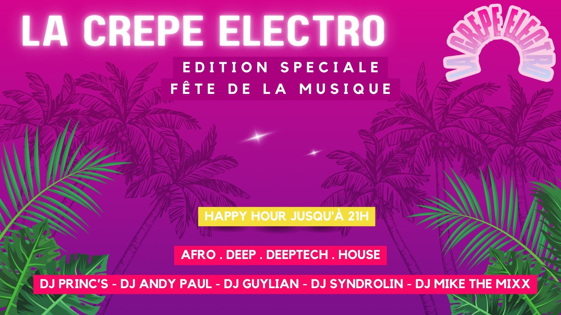 Crêpe Électro Fête De La Musique Cover
