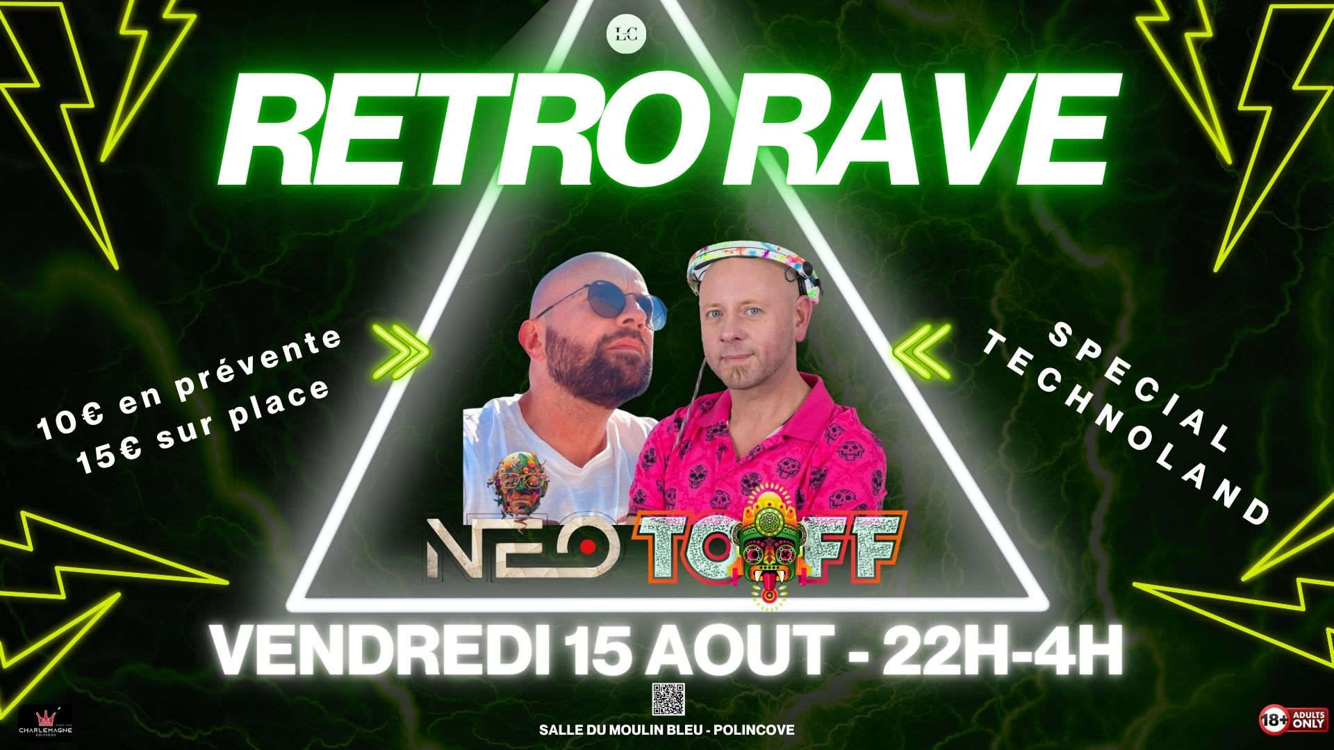 Retro Rave - Technoland Cover
