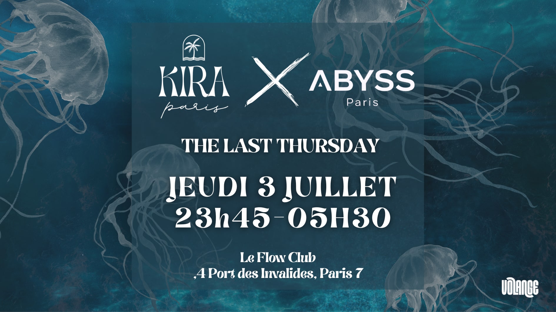 Kira X Abyss - Flow Paris - 3/07 Cover