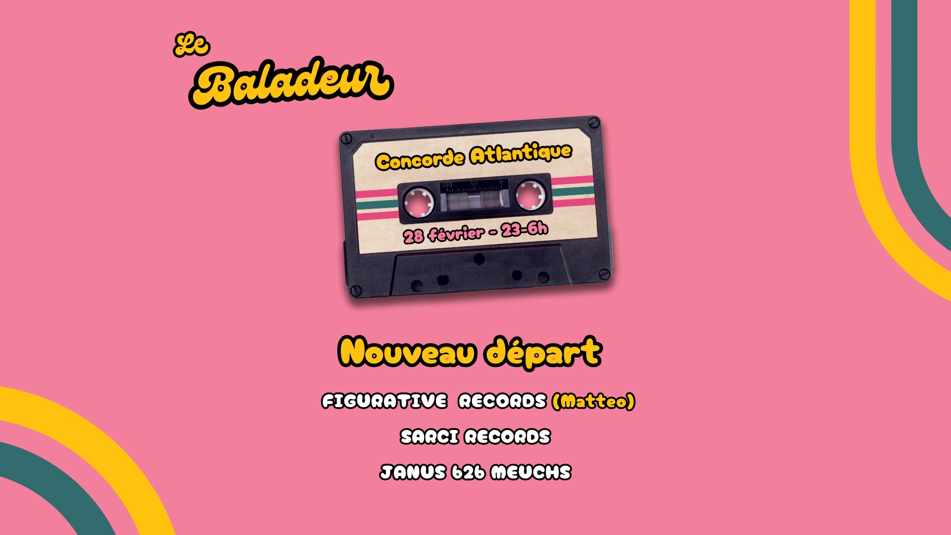 Nouveau Départ, Le Baladeur Cover
