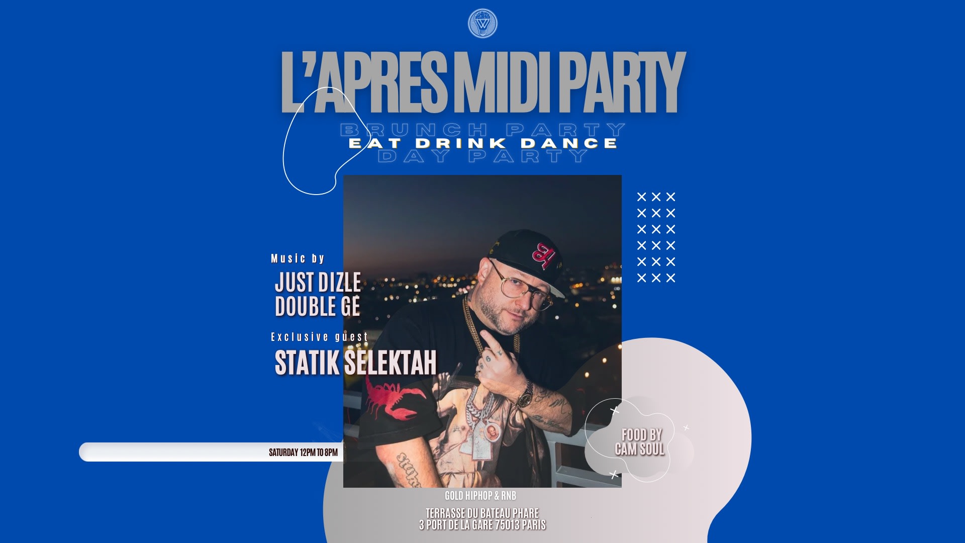 L’Après Midi Party Guest Statik Selektah Cover