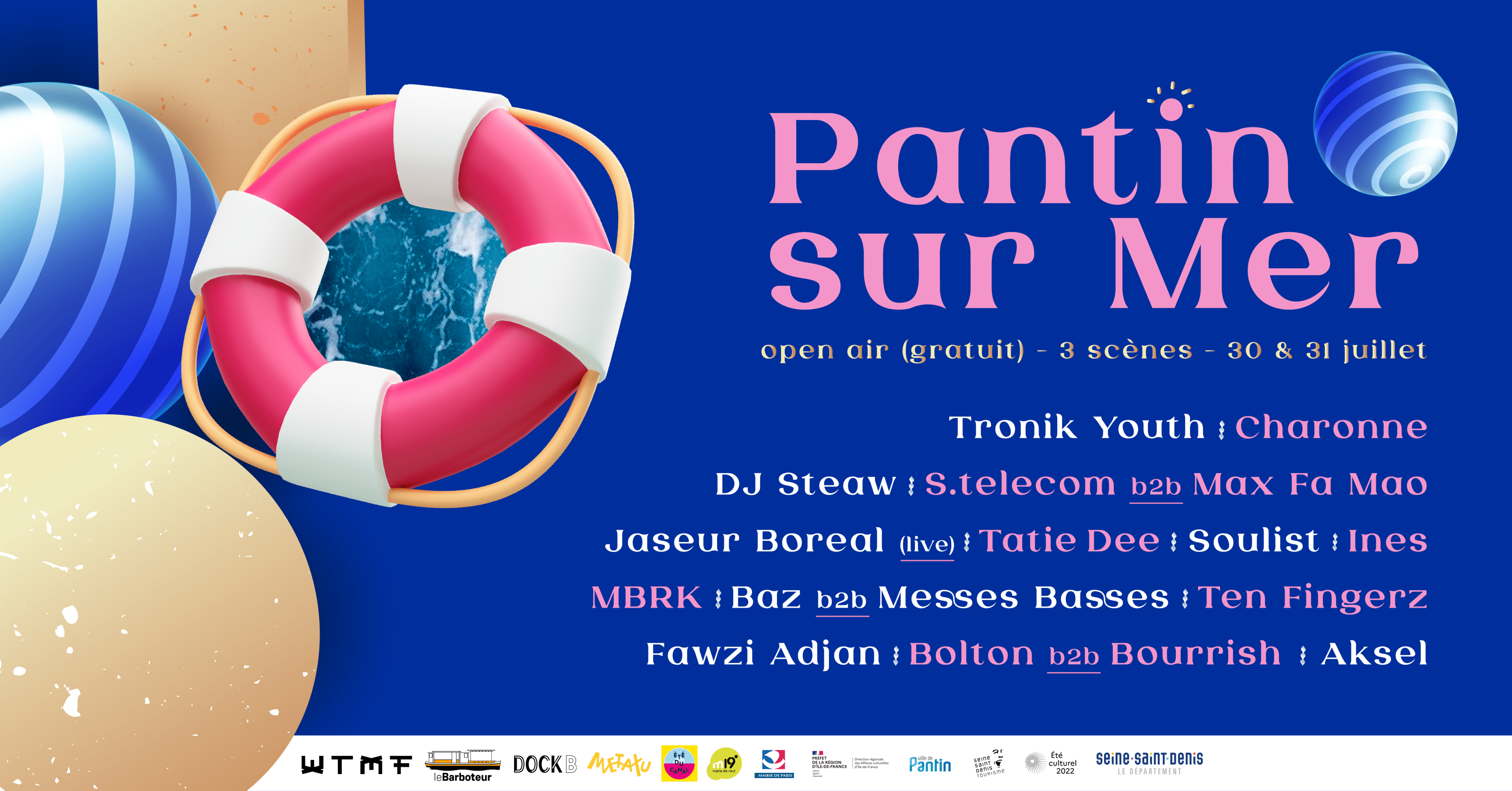 Pantin Sur Mer - 𝖔𝖕𝖊𝖓 𝖆𝖎𝖗 - 2 Days (Day 2) Cover