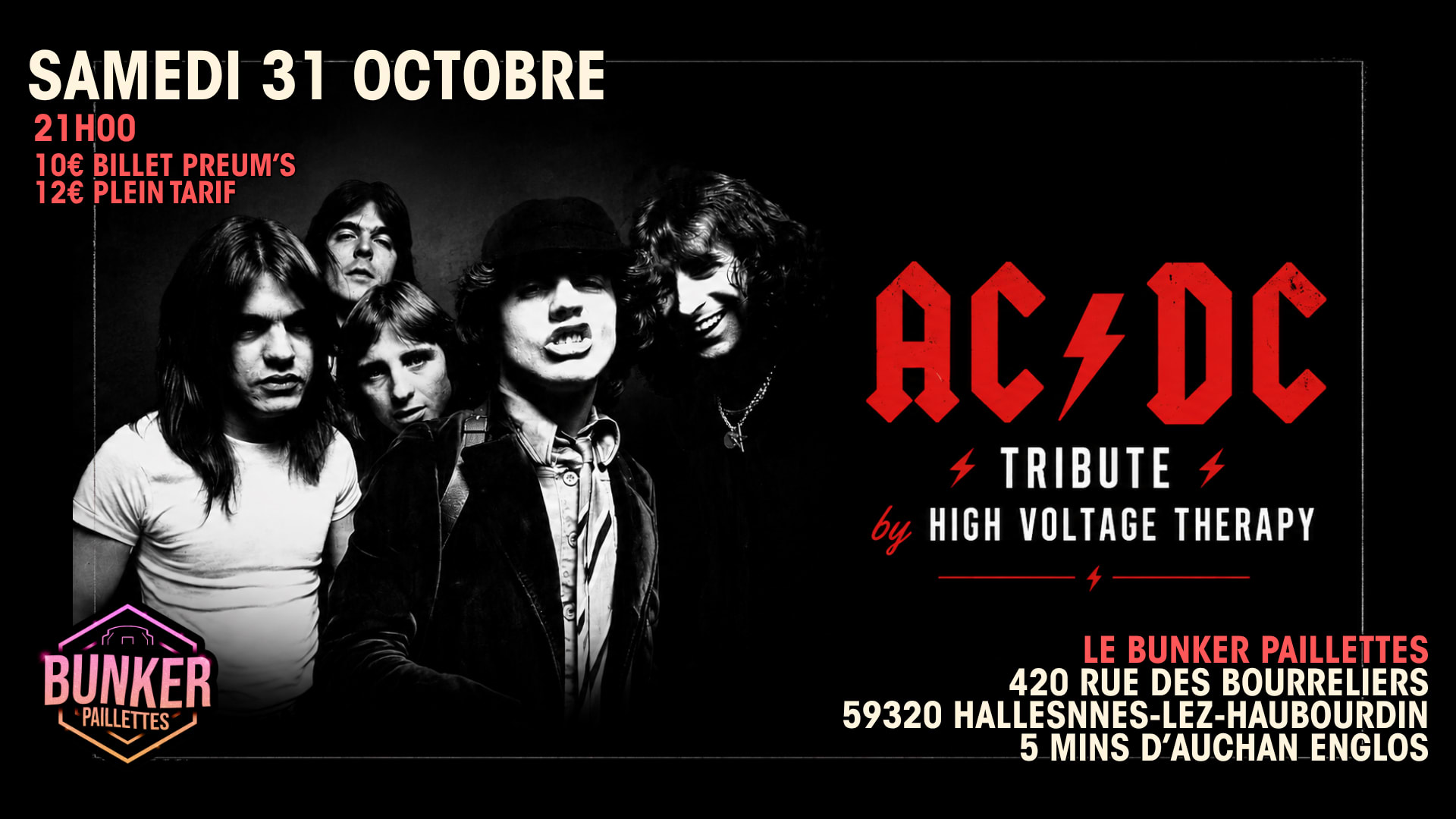 Tribute Acdc - High Voltage Therapy Cover