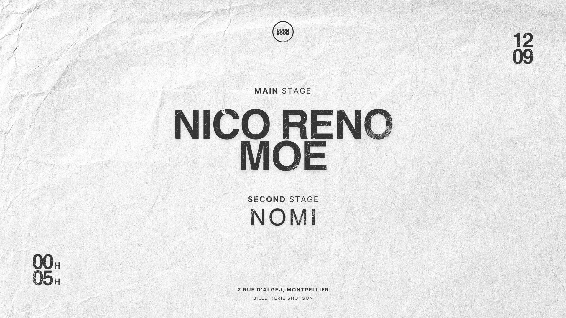 Boum Boum : Nico Reno - Moeee Cover