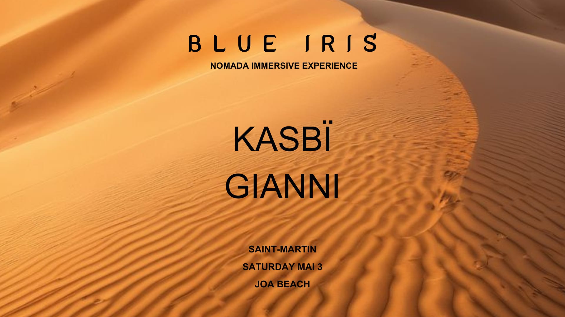 Blue Iris X Joa Beach Cover