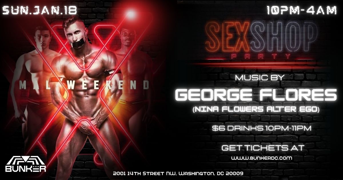 S*Xshop Party With George Flores Cover