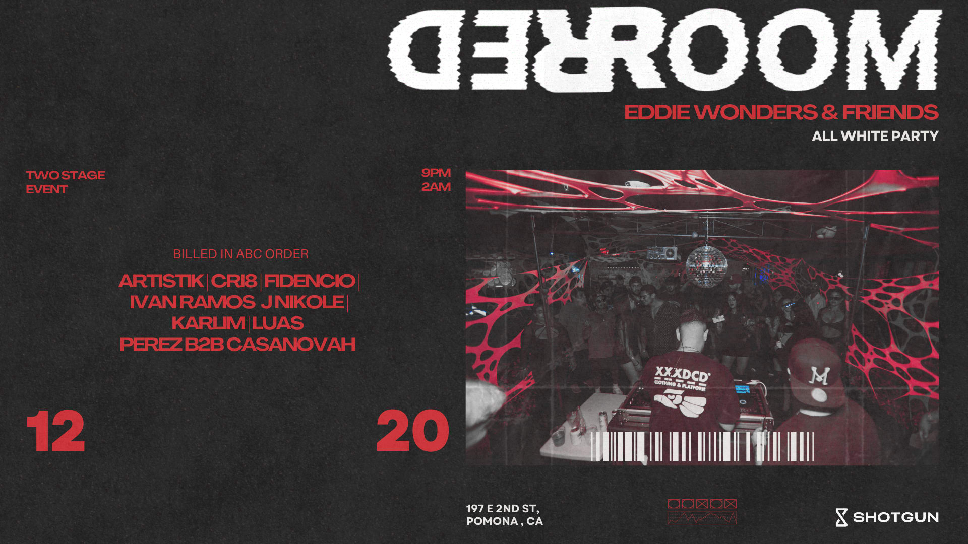 Red Room Pres. Eddie Wonders & Friends (All White Party!!!) Cover