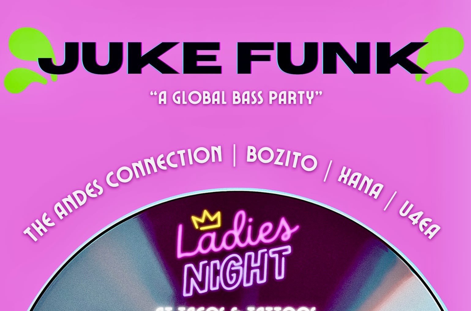 Jukefunk! #3 @ Tacos & Tattoos Cover