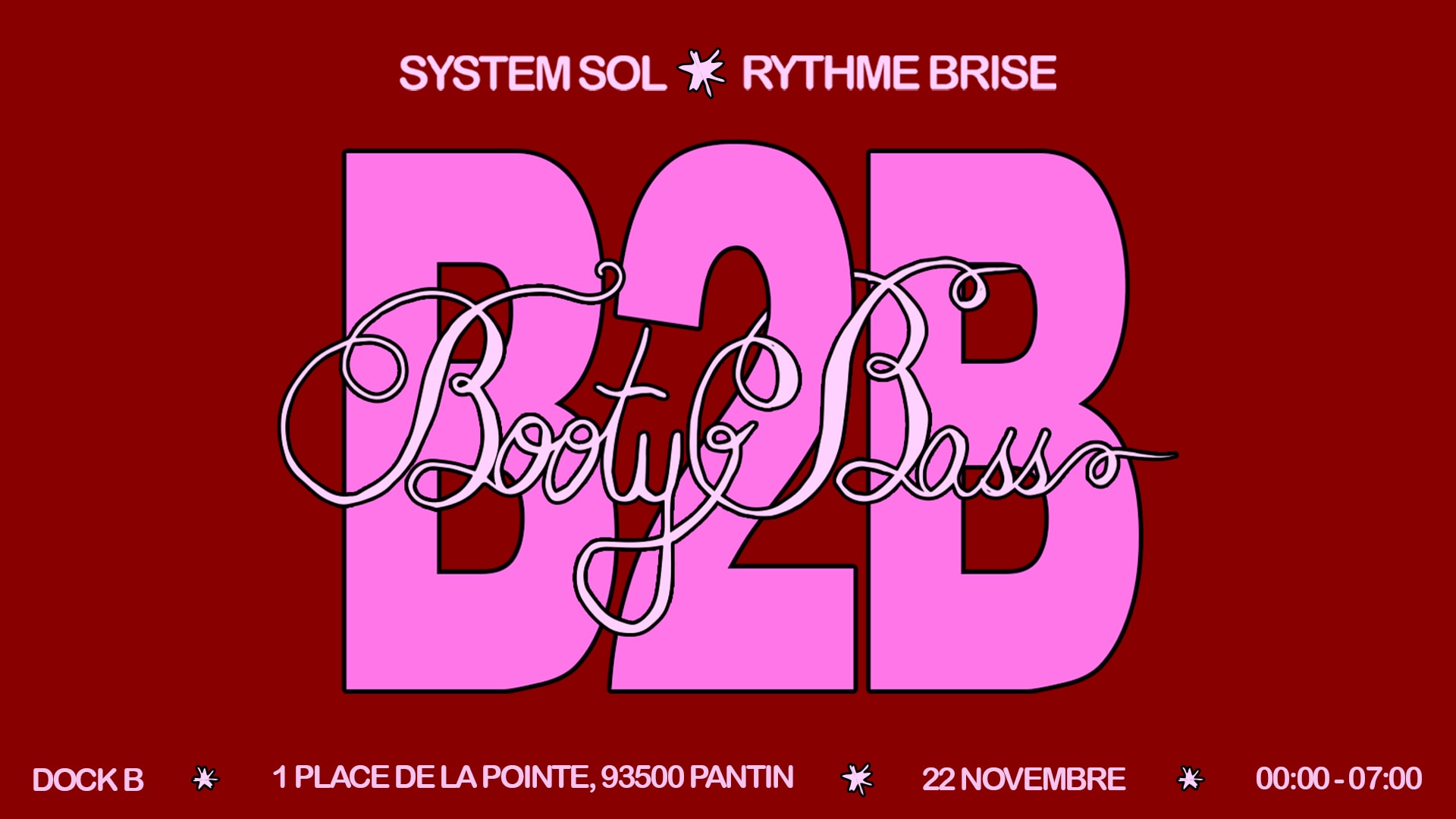 System Sol X Rythme Brisé: Booty 2 Bass Cover