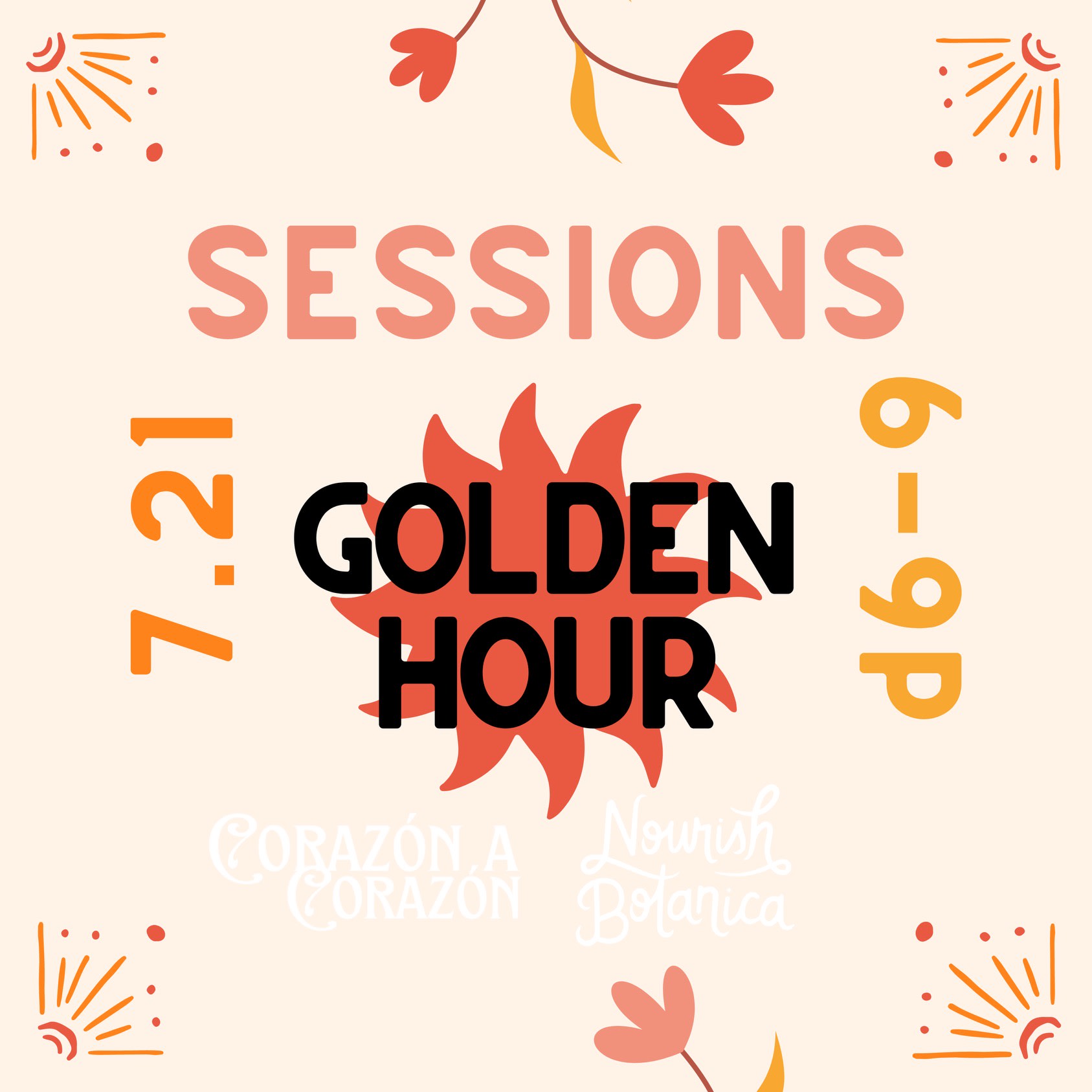 Corazón A Corazón- Sessions Golden Hour Cover