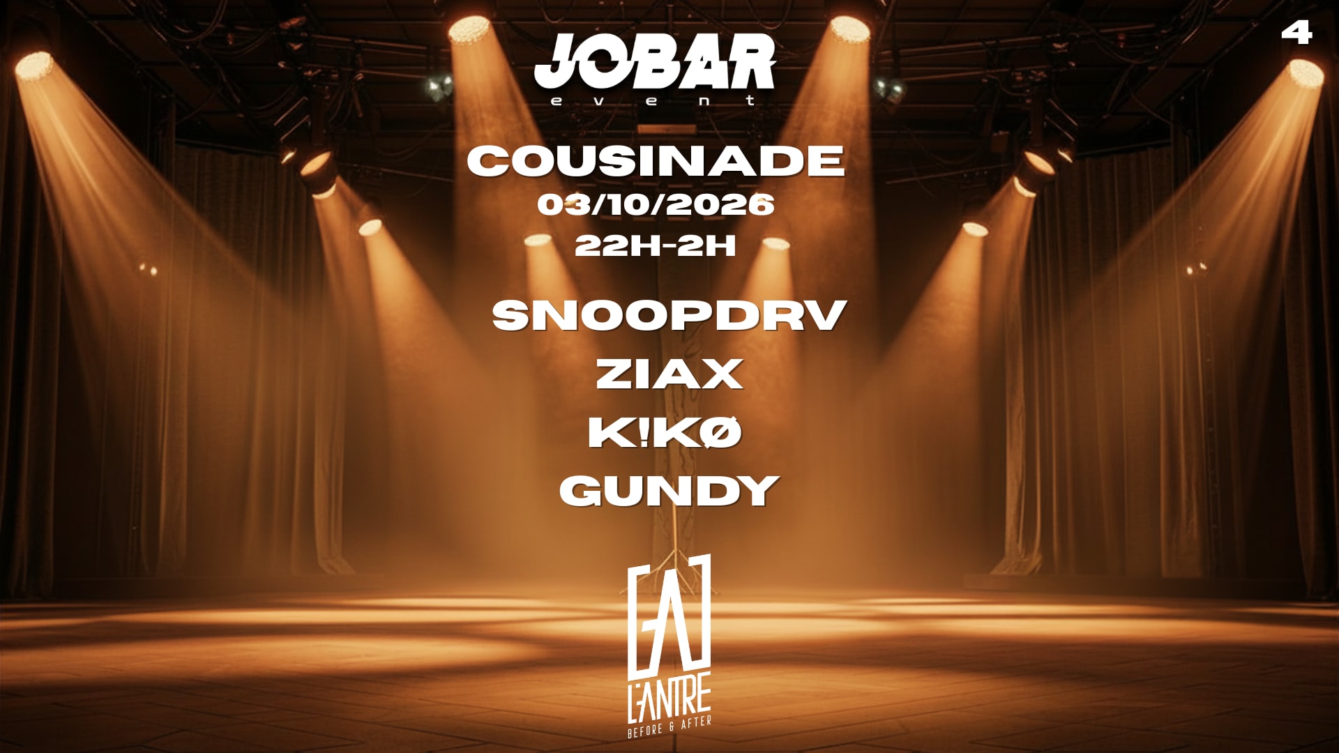 Cousinade 4 Cover