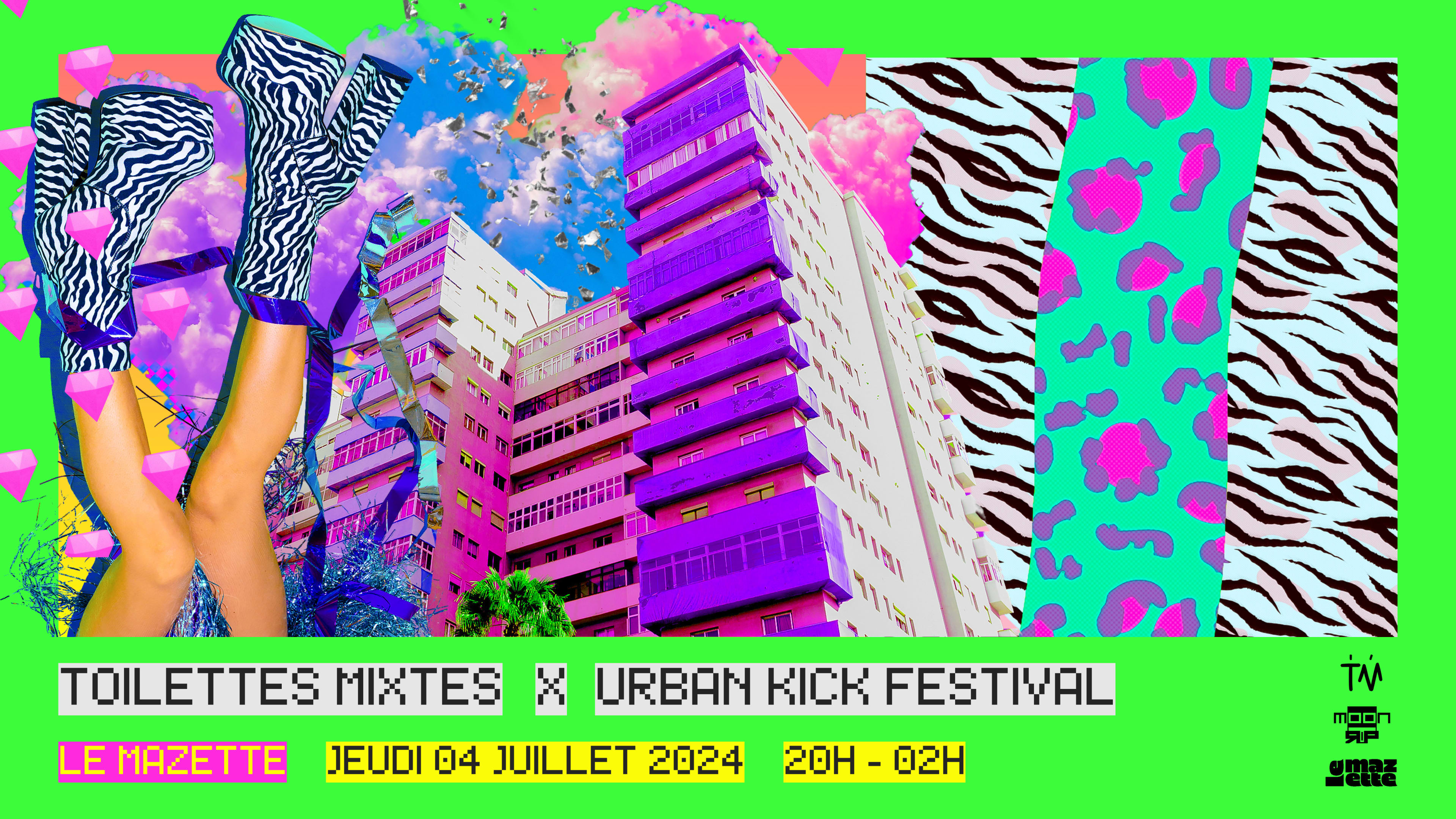 Toilettes Mixtes X Urban Kick Festival Cover