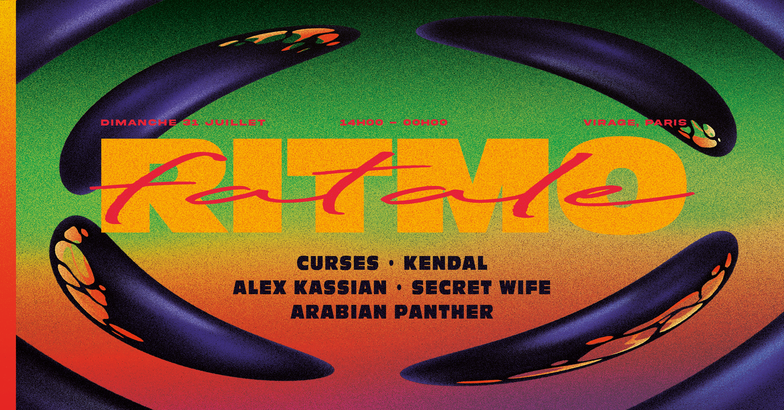 Ritmo Fatale : Curses + Kendal + Alex Kassian & More Cover
