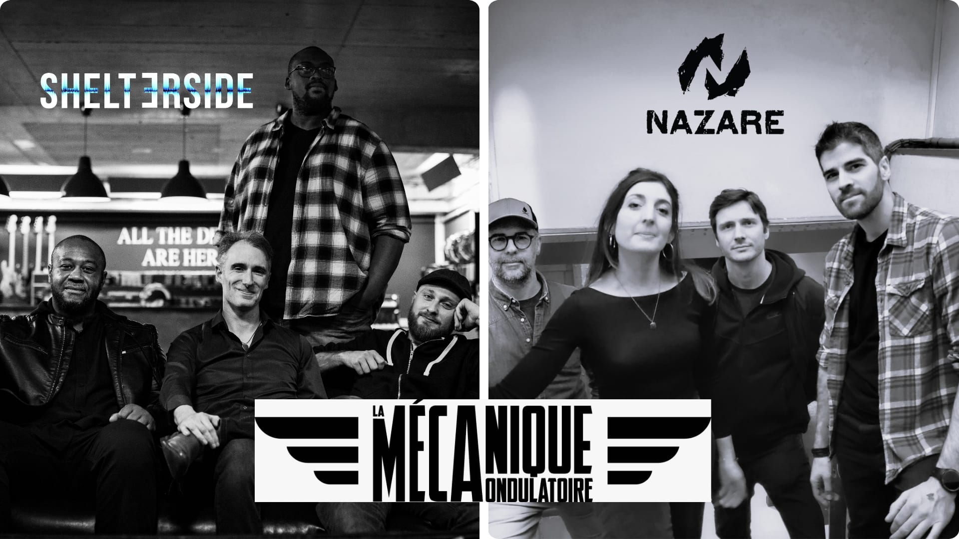 Shelterside + Nazare - En Concert Cover