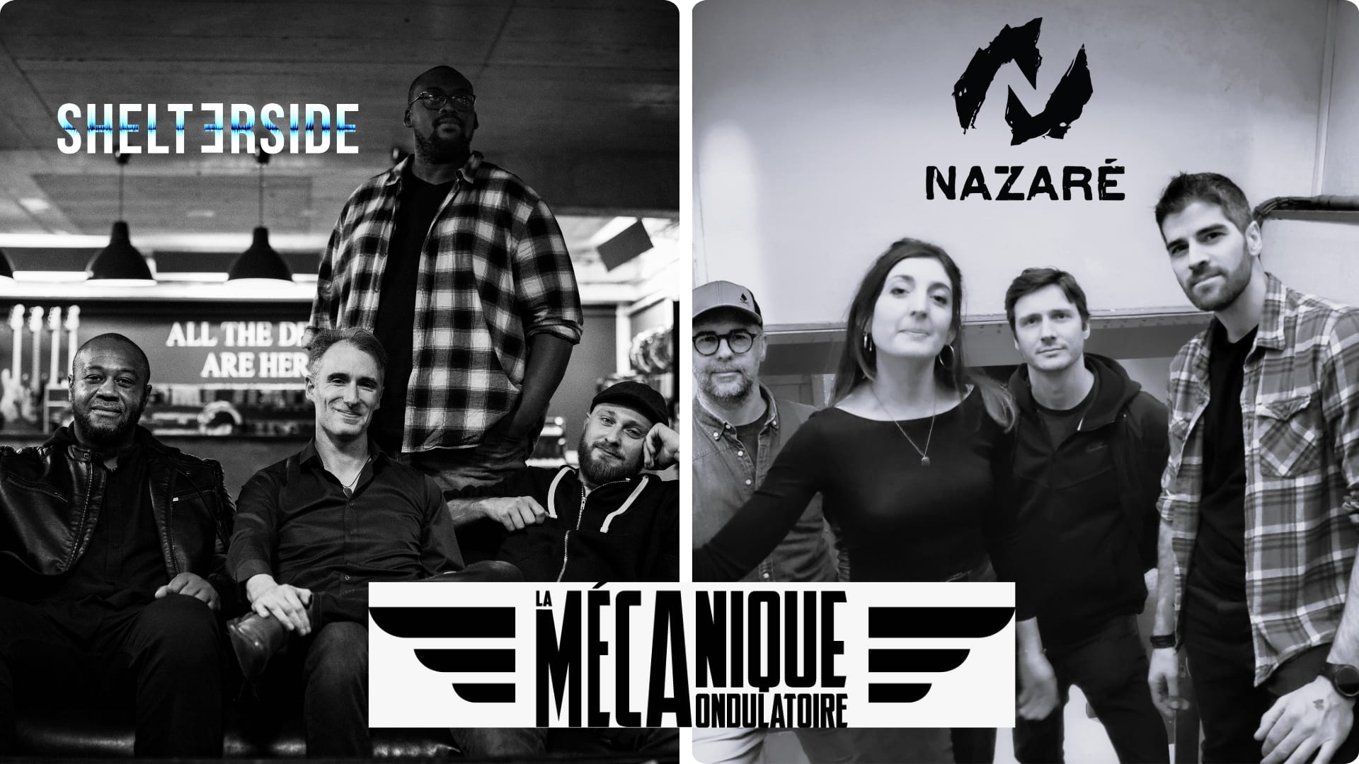 Shelterside + Nazaré - En Concert Cover