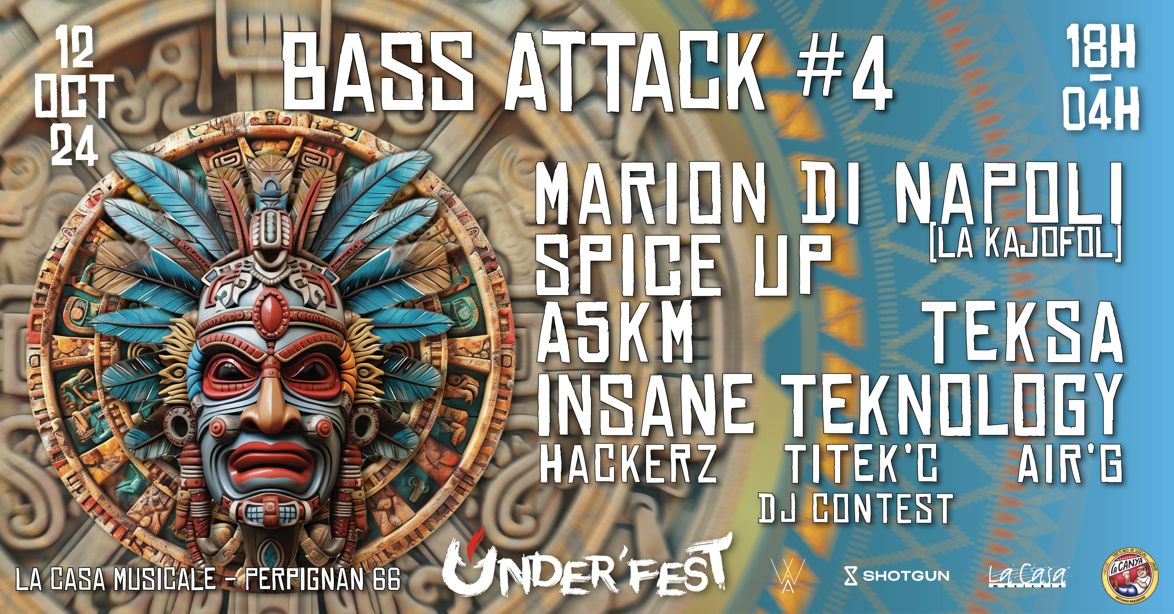 Bass Attack #4 Cover