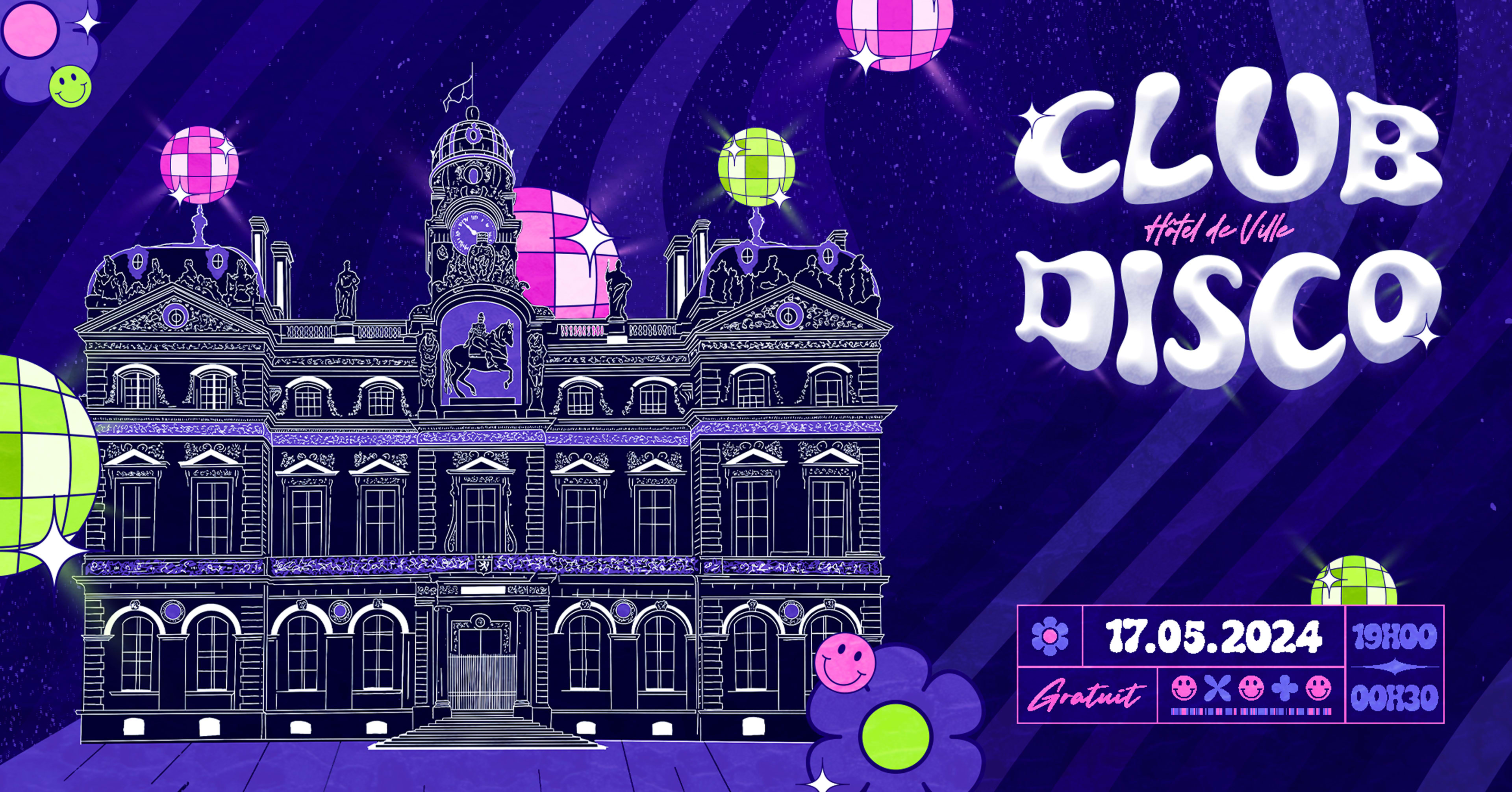 Gratuit - Afterwork & Club Disco - Hôtel De Ville Lyon Cover