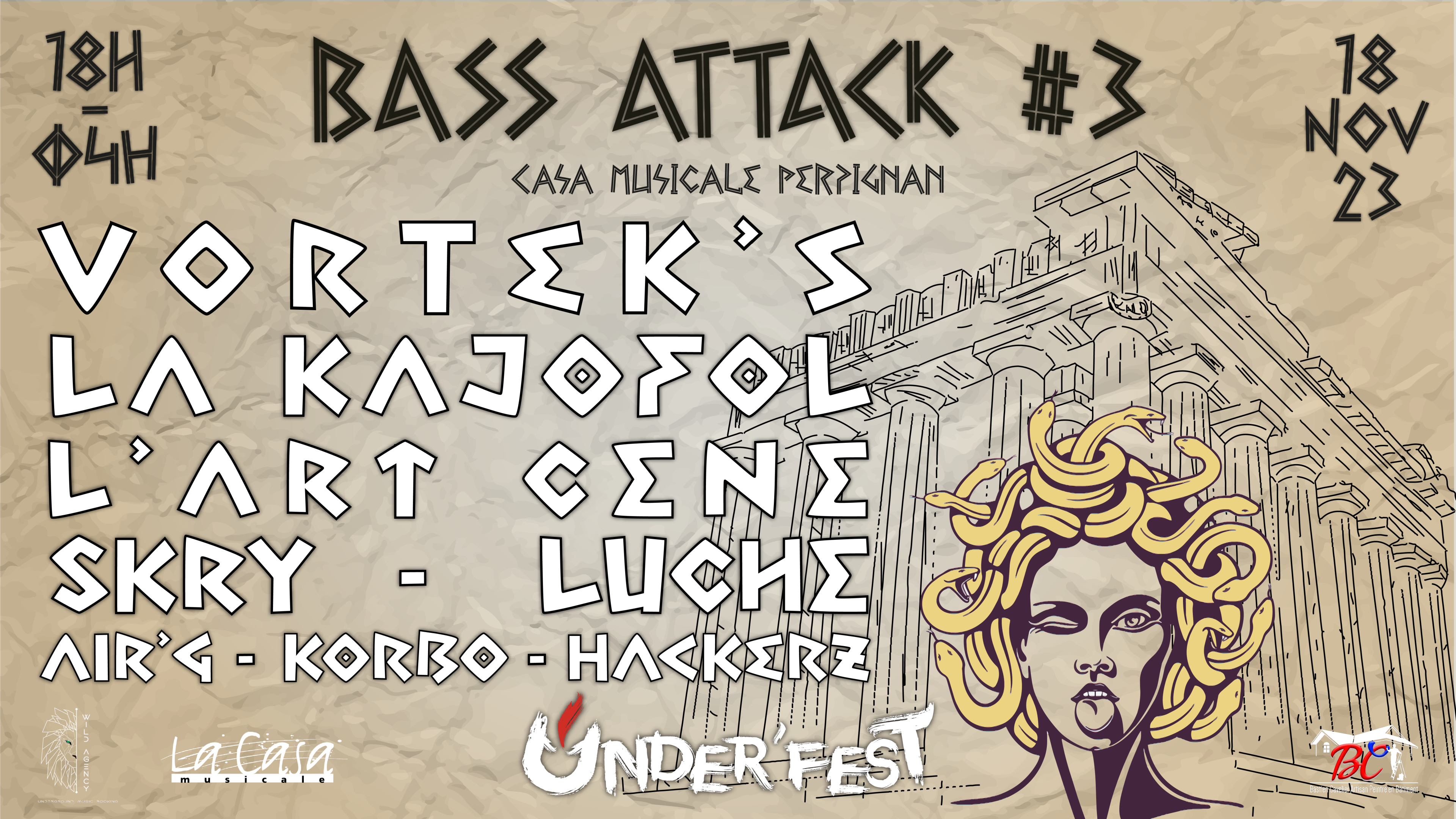 Bass Attack #3 Cover