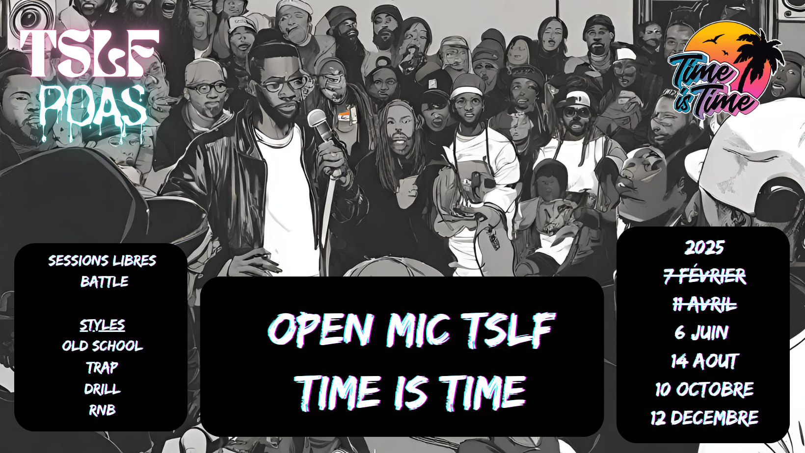 Open Mic Tslf Cover