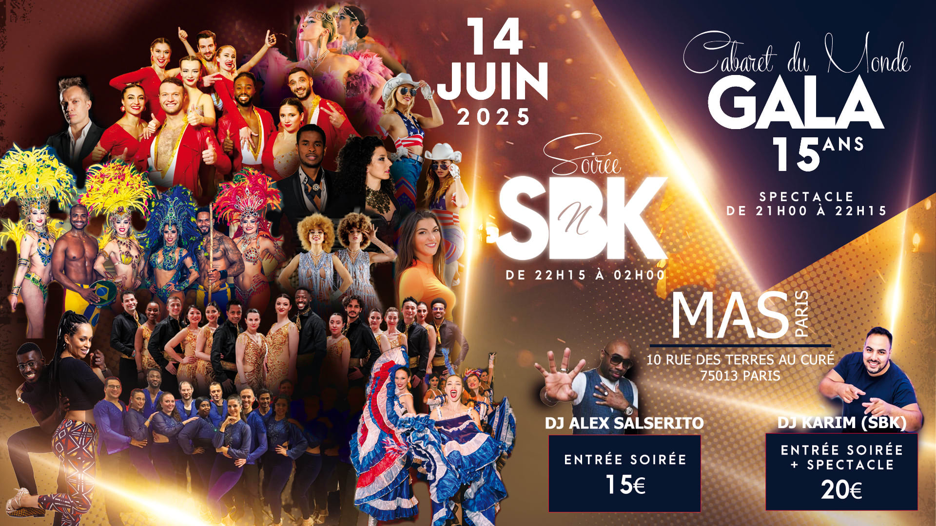 Gala 15 Ans - Salsanueva Cover
