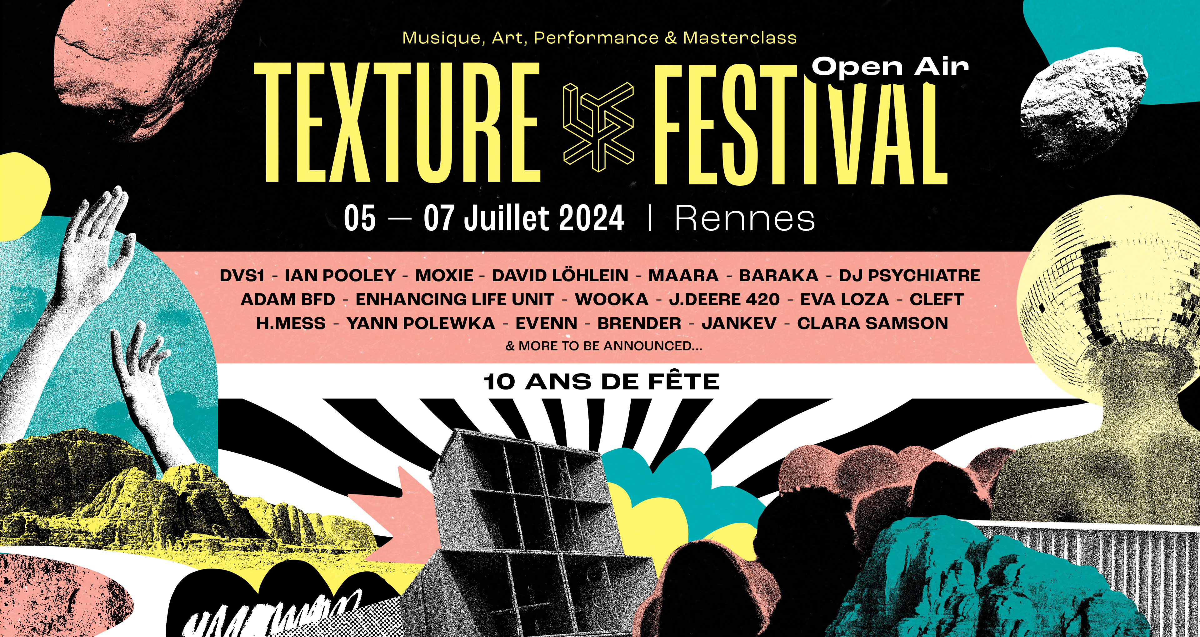 Texture Open Air Festival : 10 Ans De Fête! Cover