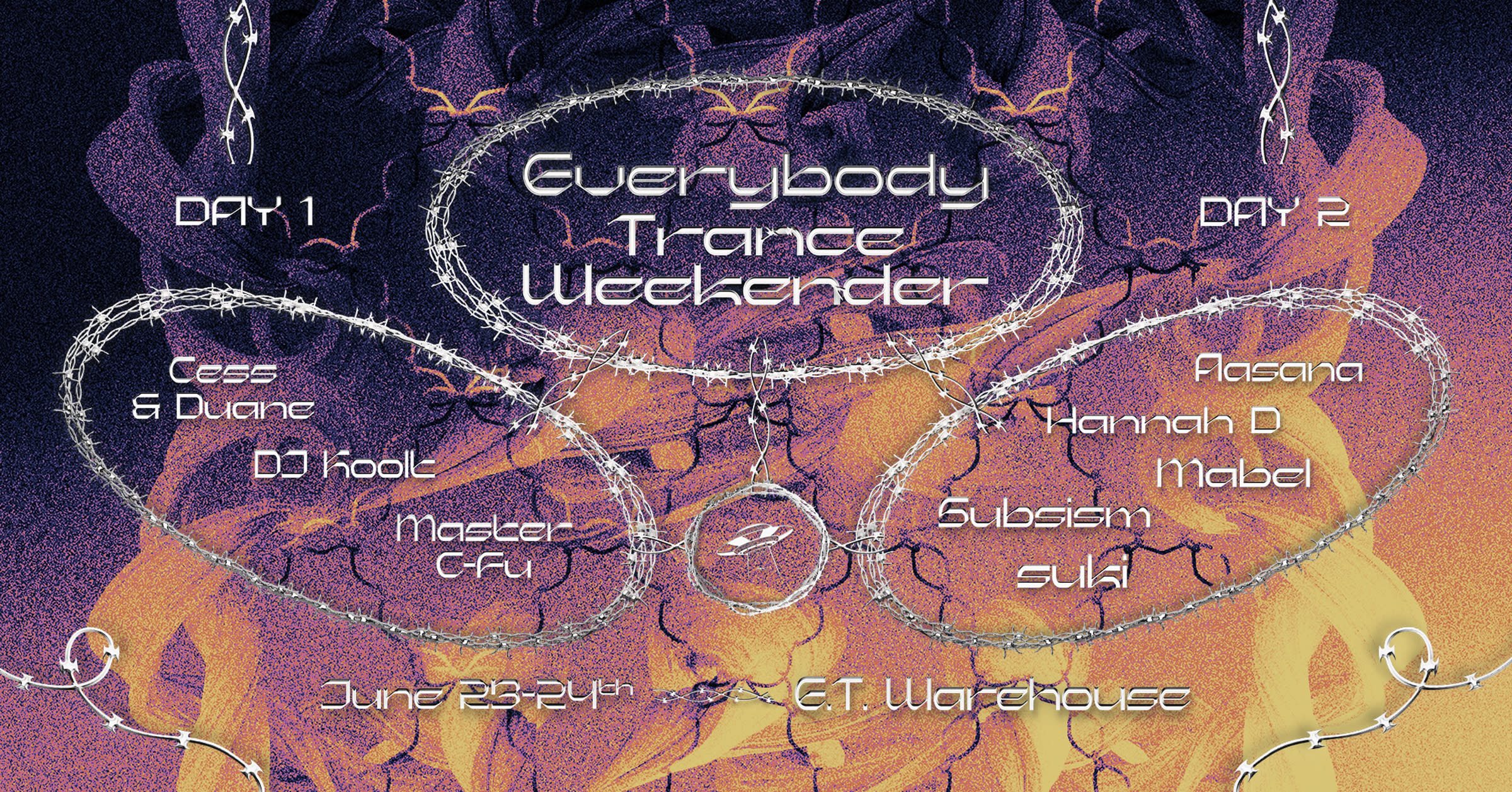 Everybody Trance Weekender June 23-24th Cover