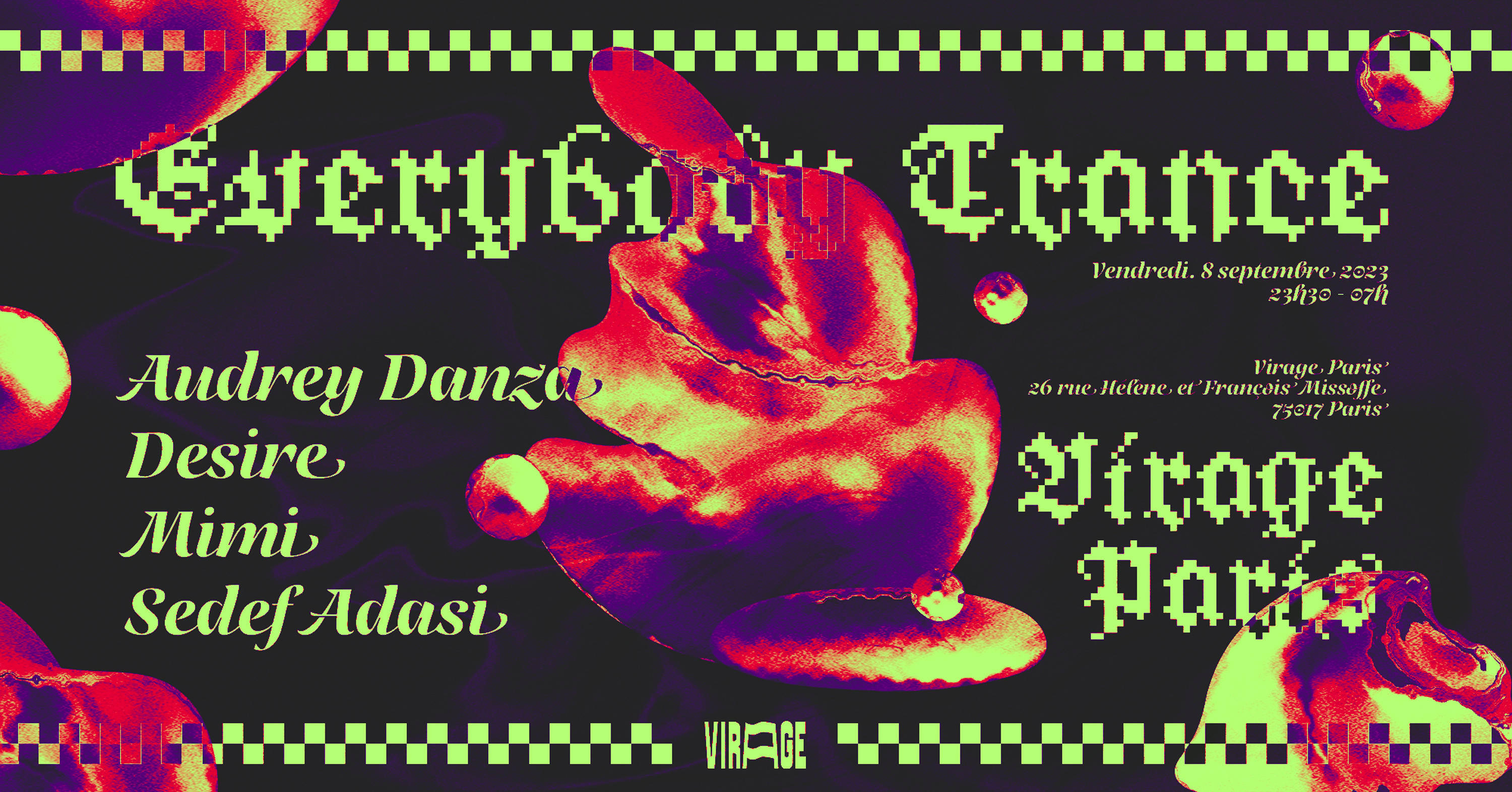 Virage | Everybody Trance : Sedef Adasi, Audrey Danza, Mimi Cover