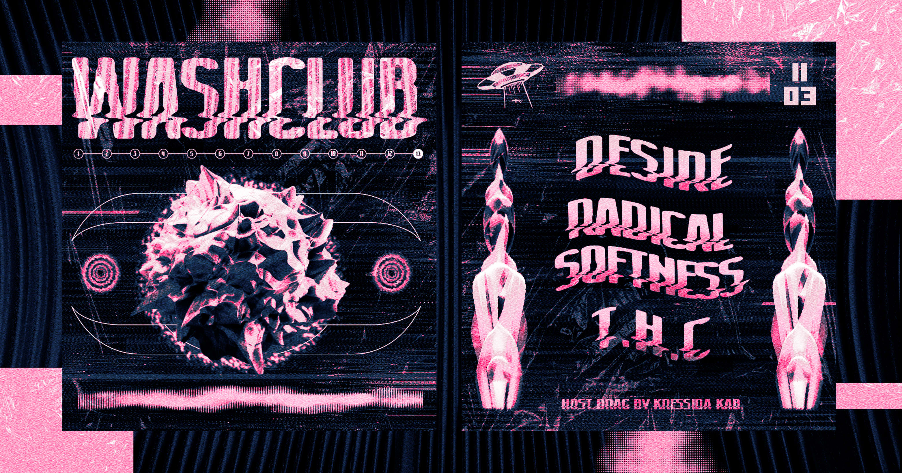 Everybody Trance Pres Washclub : Desire,Radical Softness,Thc Cover