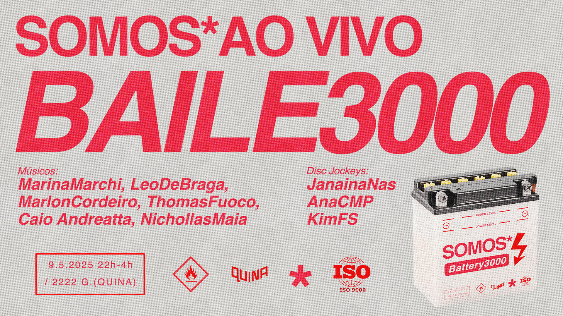 Somos*Baile3000 Cover