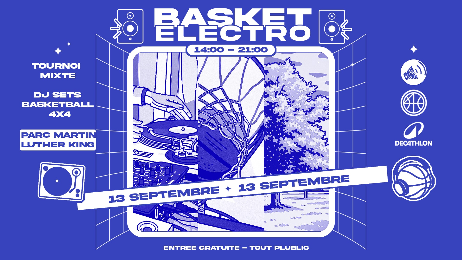 Basket Électro X Splashquatre Cover