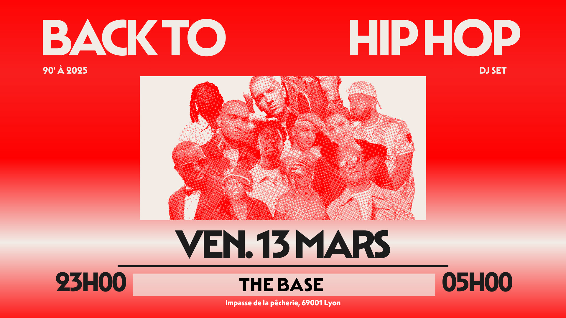 Back To Hip Hop : Le 13 Mars À The Base Cover