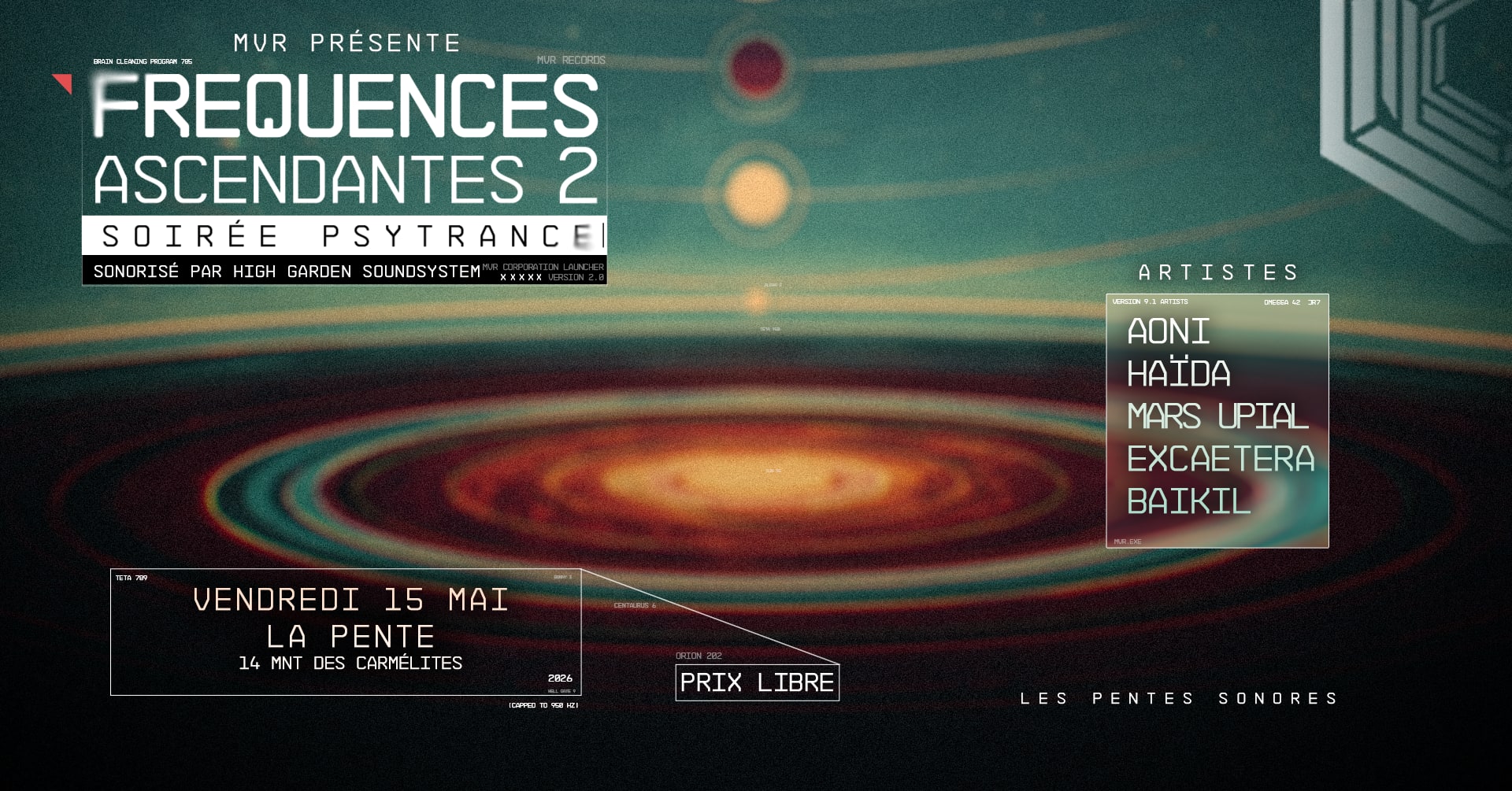Fréquences Ascendantes 2 By Multiversal Records Cover