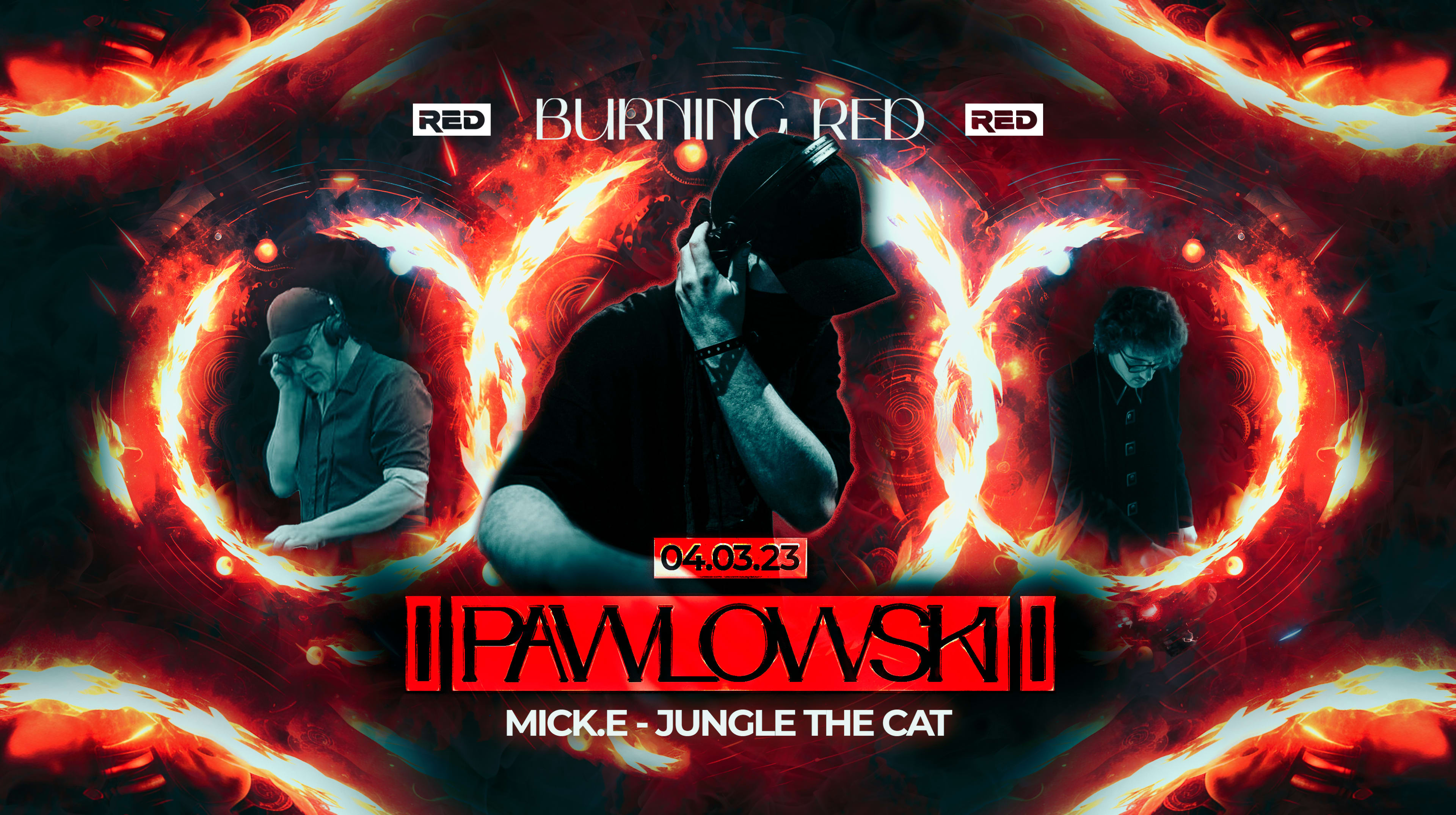 Burning Red : Pawlowski (3h Set) Cover
