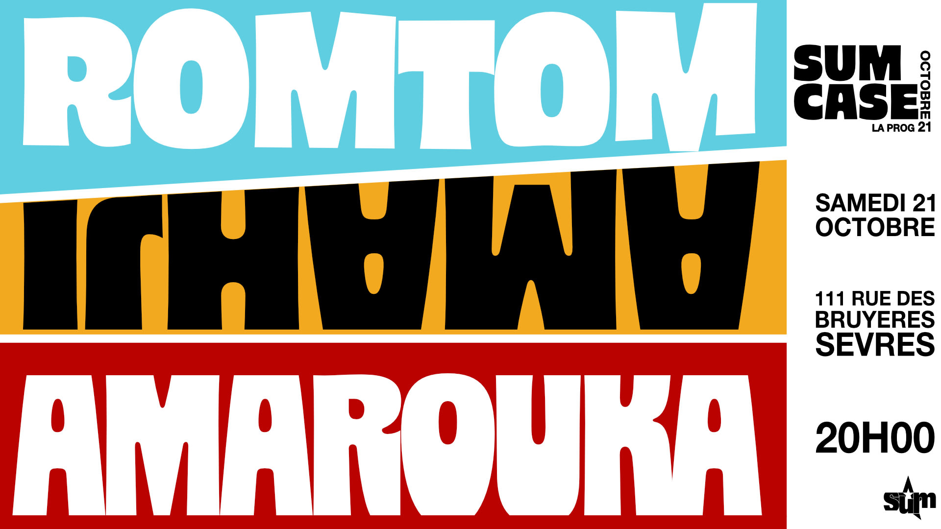 Sumcase D'octobre : Romtom, Amahji, Amarouka Cover
