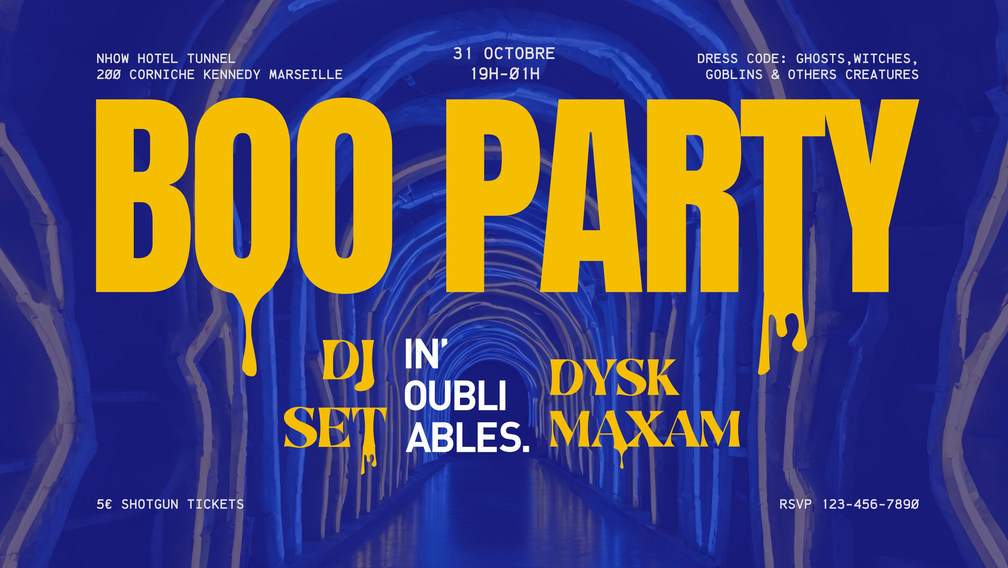 Halloween Boo Party Nhow X In'oubliables Cover