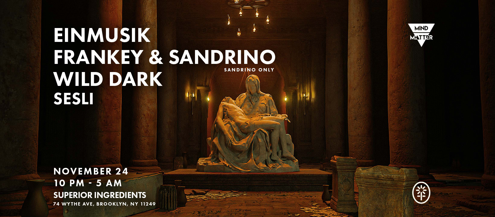 Mind-Matter: Einmusik // Frankey & Sandrino // Wild Dark Cover