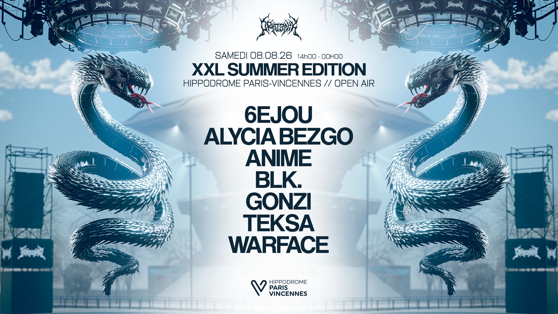 Organïk Open Rave Xxl 2026 - Summer Edition Cover