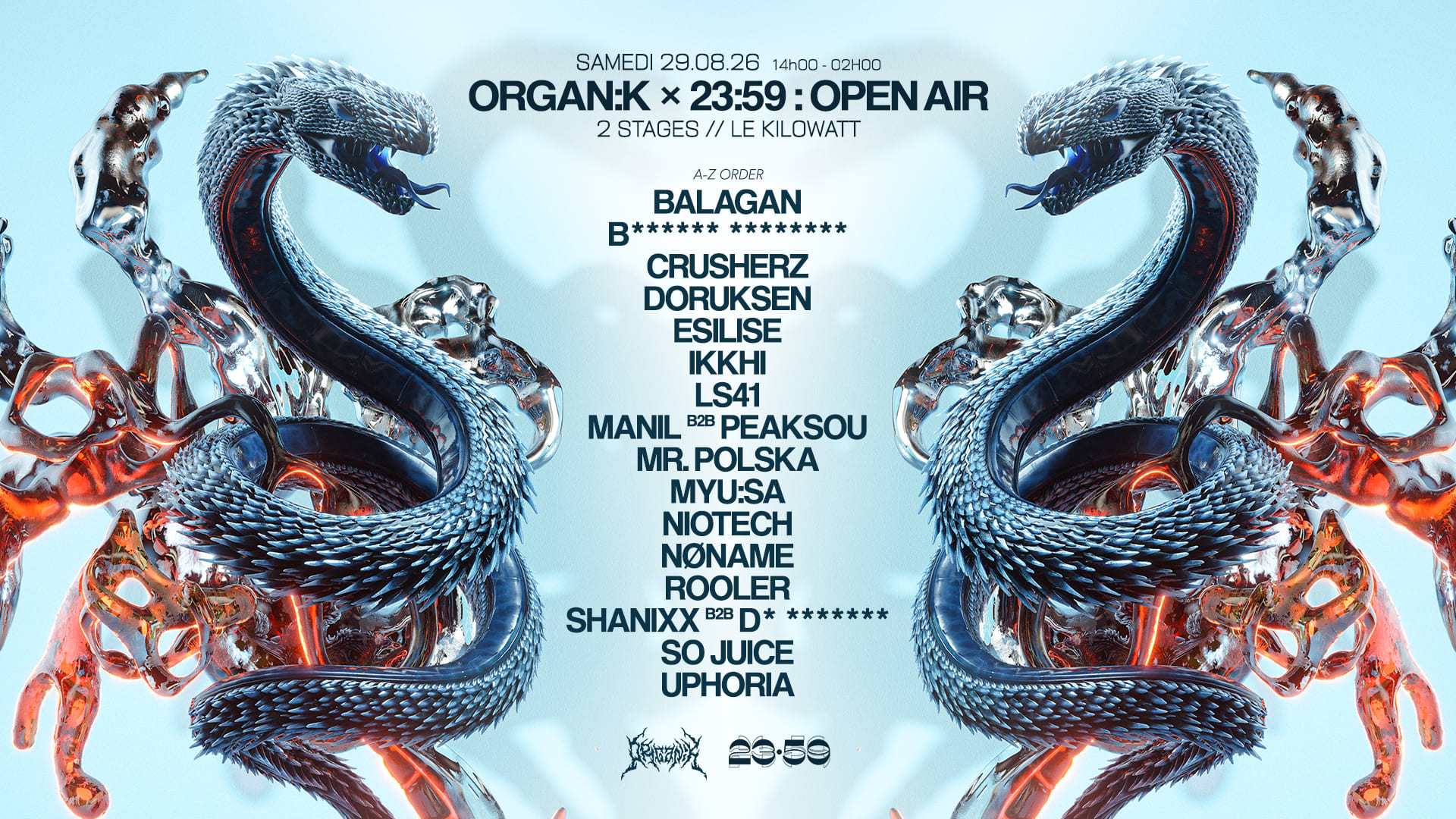 Organïk × 23:59 : Open Air Xxl Cover