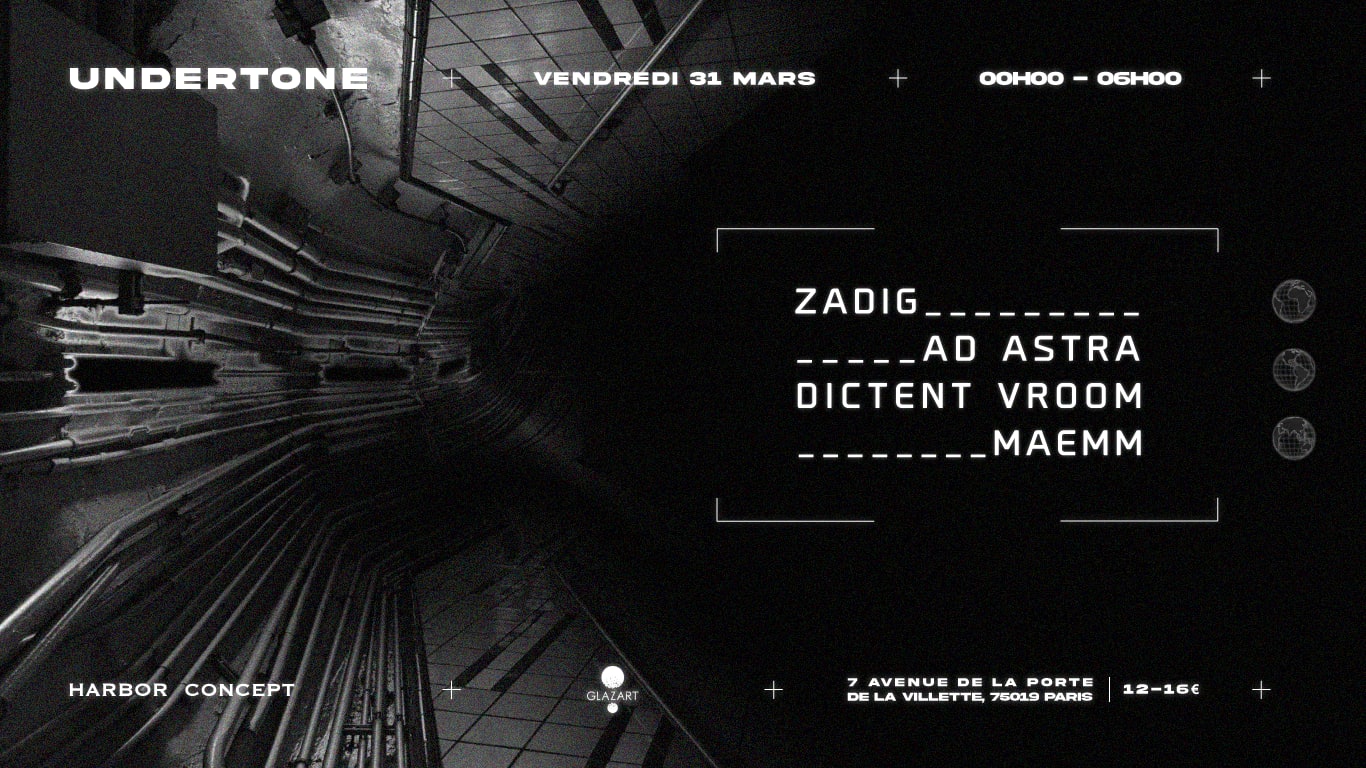 Harbor Concept X Glazart : Zadig, Dictent Vroom & More Cover