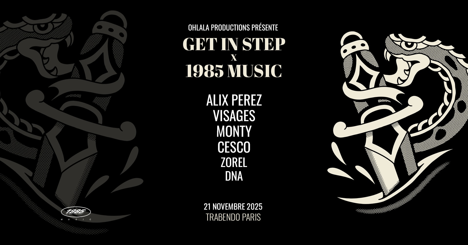 Get In Step X 1985 Music W/ Alix Perez & More Cover