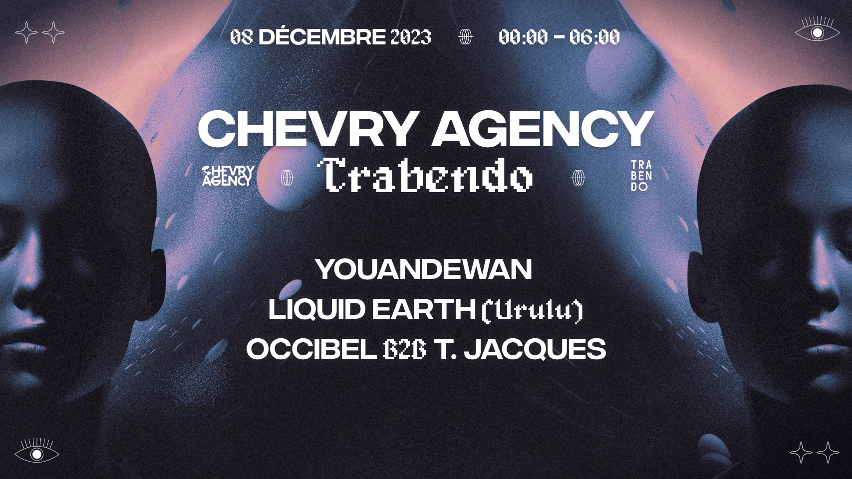 Chevry : Youandewan + Liquid Earth + Occibel B2b T. Jacques Cover