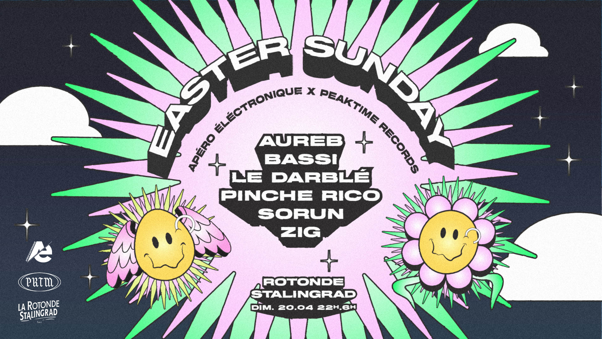 Easter Sunday - Gratuit Avant 00h Cover