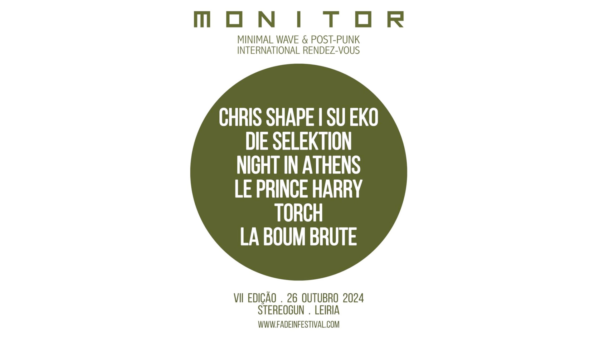 Monitor - Minimal Wave & Post-Punk International Rendez-Vous Cover