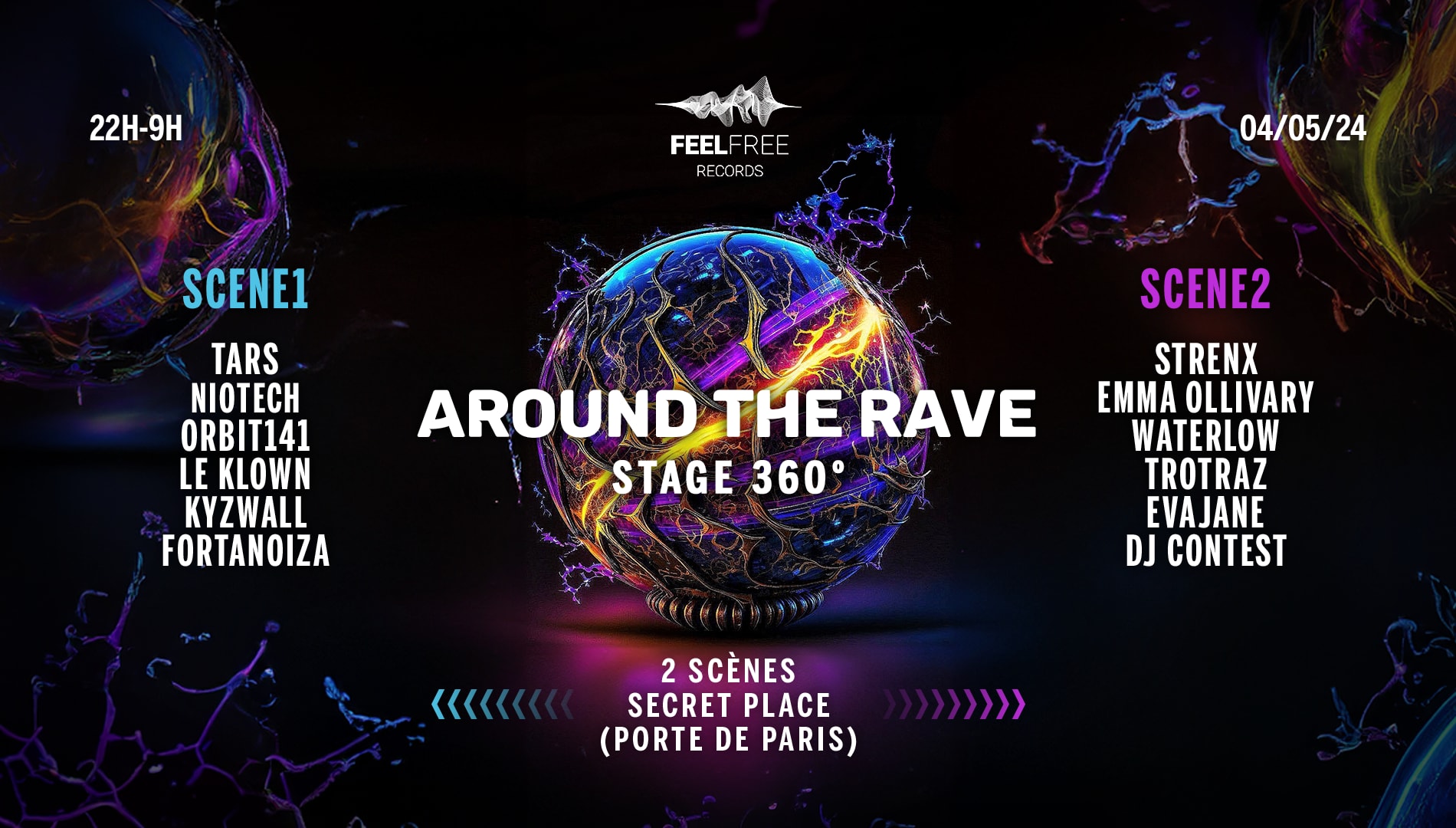 Ffr • Around The Rave Cover