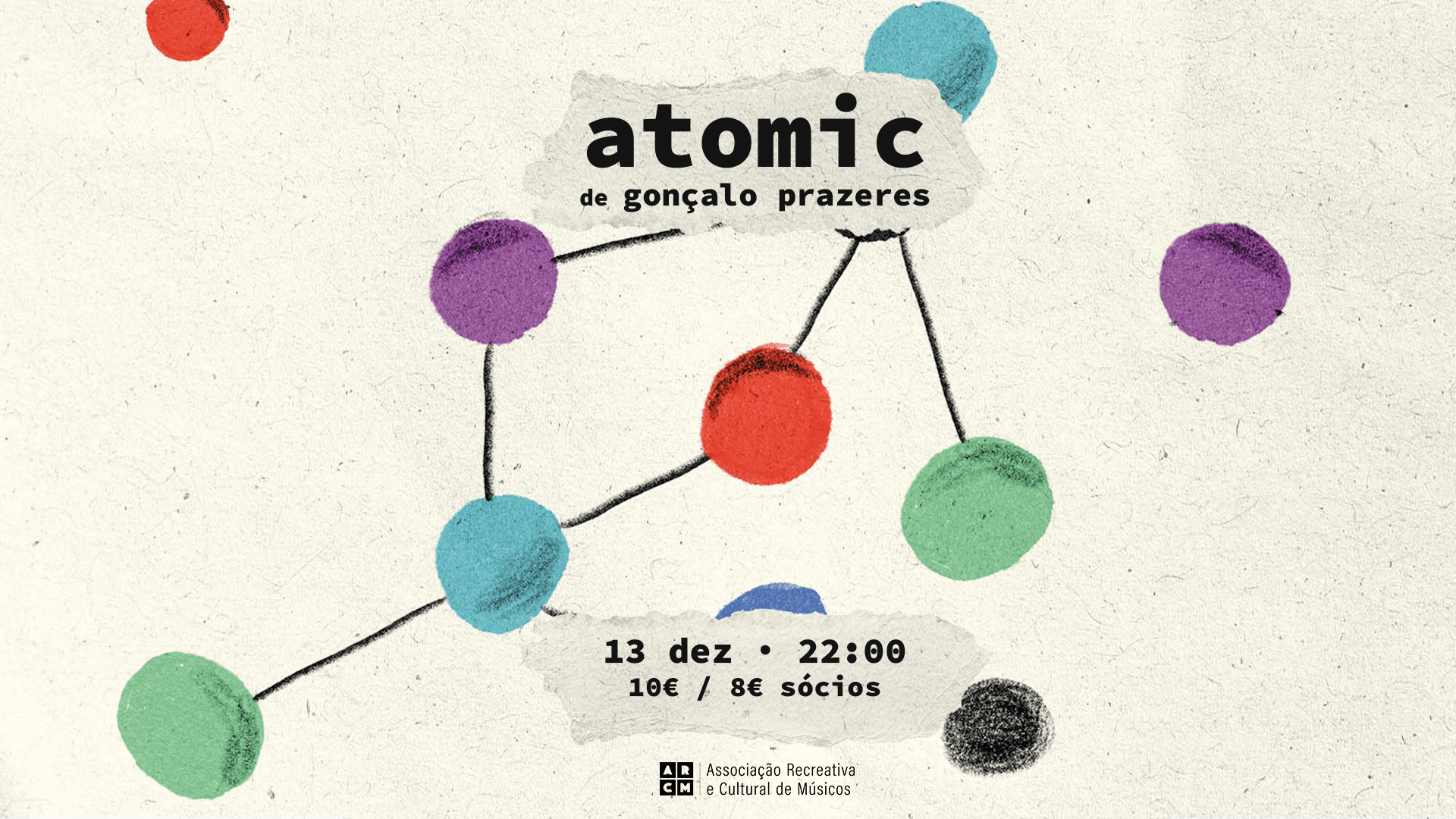 Atomic De Gonçalo Prazeres Cover