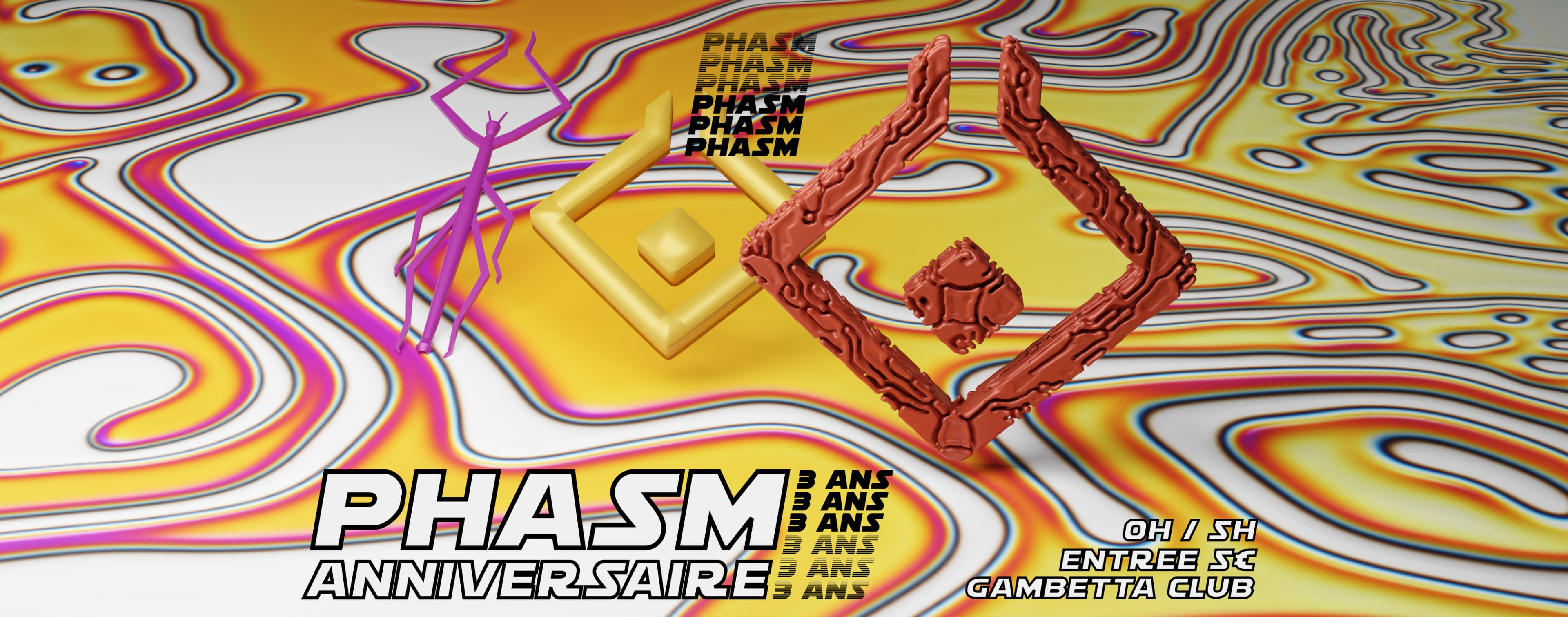 Phasm : Déjà 3 Ans ! Cover